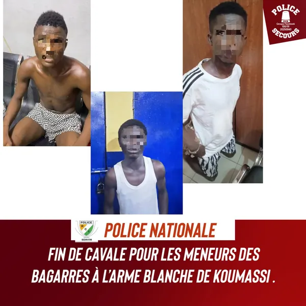 Bagarres à la machette à Koumassi: les meneurs  arrêtés par police