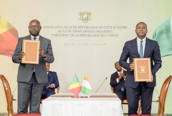 La Côte d’Ivoire et le Congo signent 13 accords bilatéraux  
