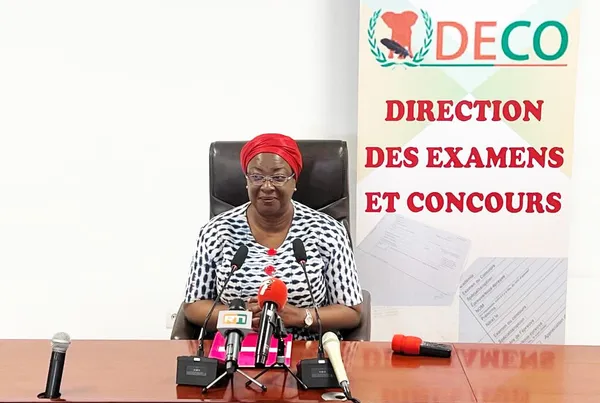 Mariam Nimaga Dosso, la directrice générale des examens et concours (DECO)