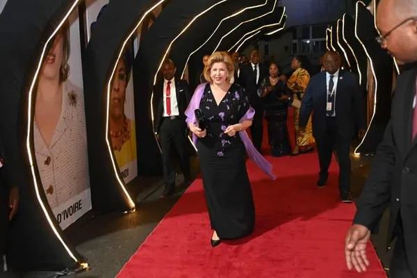 Dominique Ouattara au Dîner de gala des 20 ans de l’OPDAD