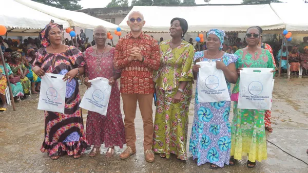 Michel Gbagbo gâte les femmes du RAFI