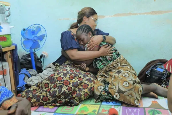 Visite de compassion de la ministre Belmonde Dogo 13 juin 2023