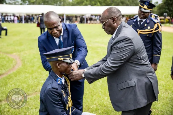 Académie des Forces Armées (AFA): remise d’épaulettes à 145 Sous-Lieutenants de la promotion Triomphe