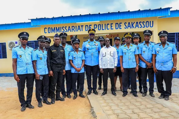 Le commissariat de police de Sakassou inauguré