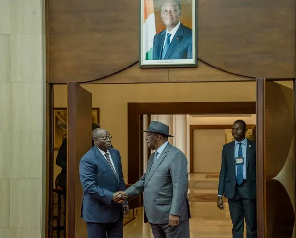 Alassane Ouattara laisse la main au vice-président de Côte d’Ivoire