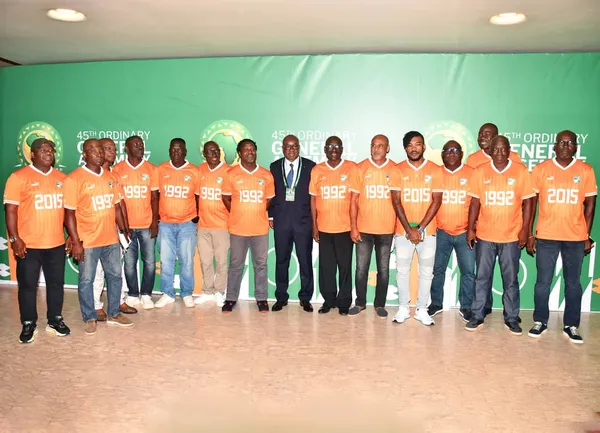 45e AGO de la CAF à Abidjan : la FIF rend hommage aux anciennes gloires