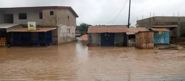 Inondations à Adzopé : Plusieurs quartiers touchés, des images