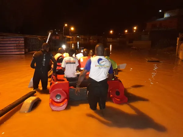 Inondations à Aboisso: 50 familles de 691 personnes sauvées