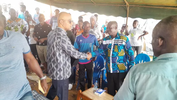 Michel Gbagbo et Koua Justin mettent les jeunes de Yopougon en mission
