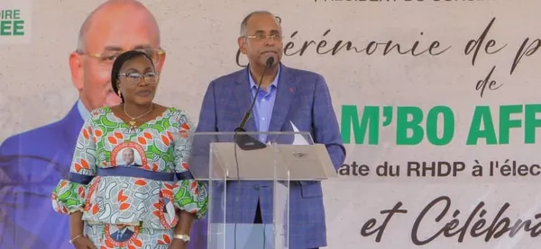 Municipales ivoiriennes 2023 à Affery: la candidate RHDP présentée par Patrick Achi