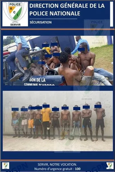 Abobo Samanké: une patrouille de sécurité déployée, 14 individus arrêtés et déférés