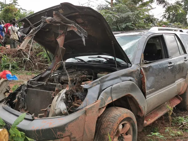 Un cadre du PPA-CI victime d’un grave accident de voiture