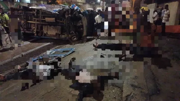 La célébration de la victoire des Éléphants tourne au drame à N’douci : 3 morts dans un accident de la route