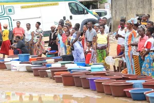 Coupure d'eau dans des quartiers d'Abidjan
