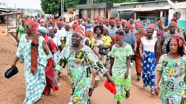 Décès HKB : les femmes de Daoukro pleurent Bédié comme une mère pleure son fils