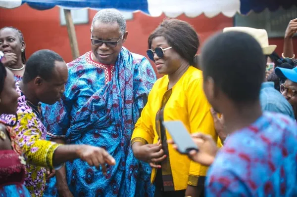 Mairie d’Agboville: Fleur Aké M’Bo Esther communie avec la communauté atchan de la ville