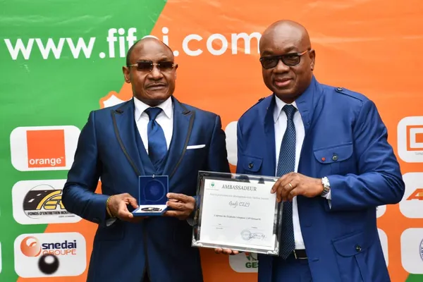 Distinction: Gadji Céli Ambassadeur de la FIF