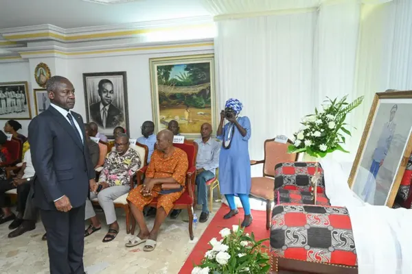 Mort Ouassénan Koné : Bictogo aux côtés de la famille éplorée