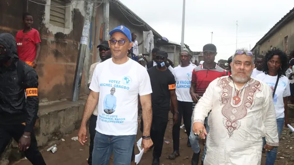 Michel Gbagbo poursuit sa campagne de proximité à Yopougon