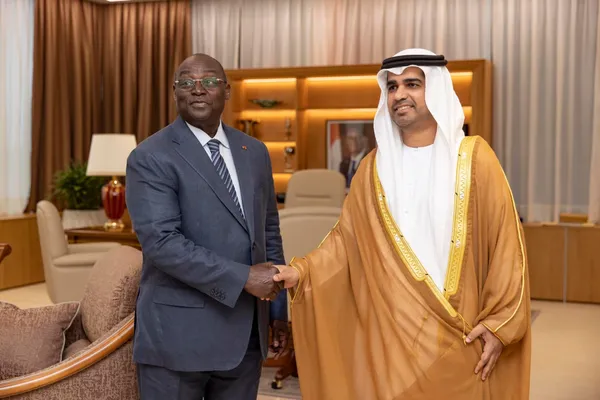 Tiémoko Koné échange avec les Ambassadeurs des Émirats Arabes Unis et Kim Saeng de Corée