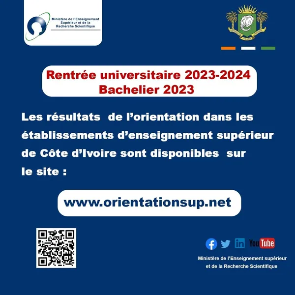 Résultats orientation bacheliers 2023 disponibles