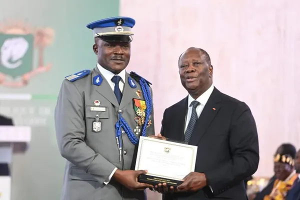 Prix d’excellence 2023 de la meilleure structure militaire à l’École de Gendarmerie d’Abidjan
