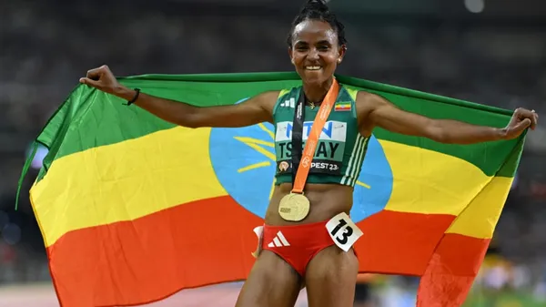 Athlétisme: Gudaf Tsegay, l’Ethiopienne bat le record du monde du 5.000m