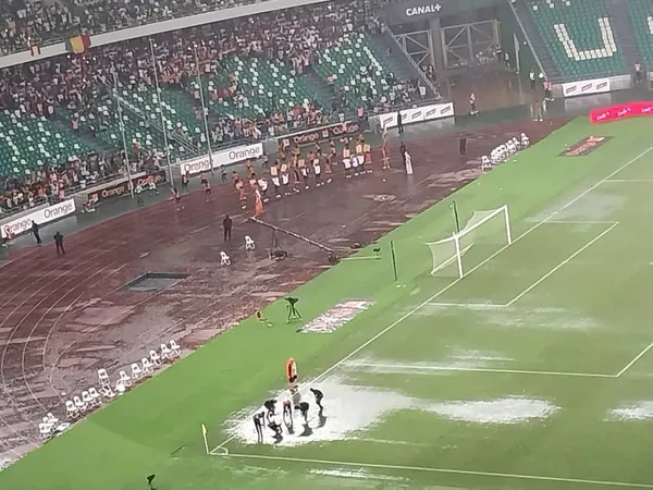 Pelouse stade d’Ebimpé : la CAF décèle la cause de l’inondation