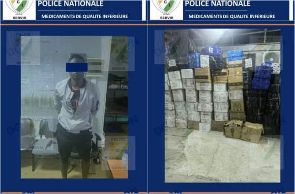 Saisie de 141 cartons de faux médicaments à Yopougon Micao par la police