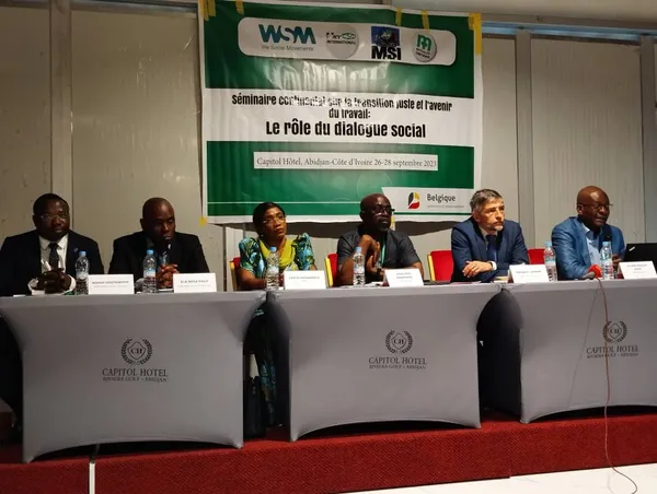 Transition juste et avenir du travail : Abidjan abrite un séminaire Continental