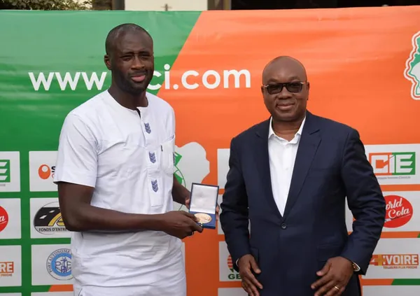Nommé Ambassadeur, Yaya Touré reçoit ses attributs