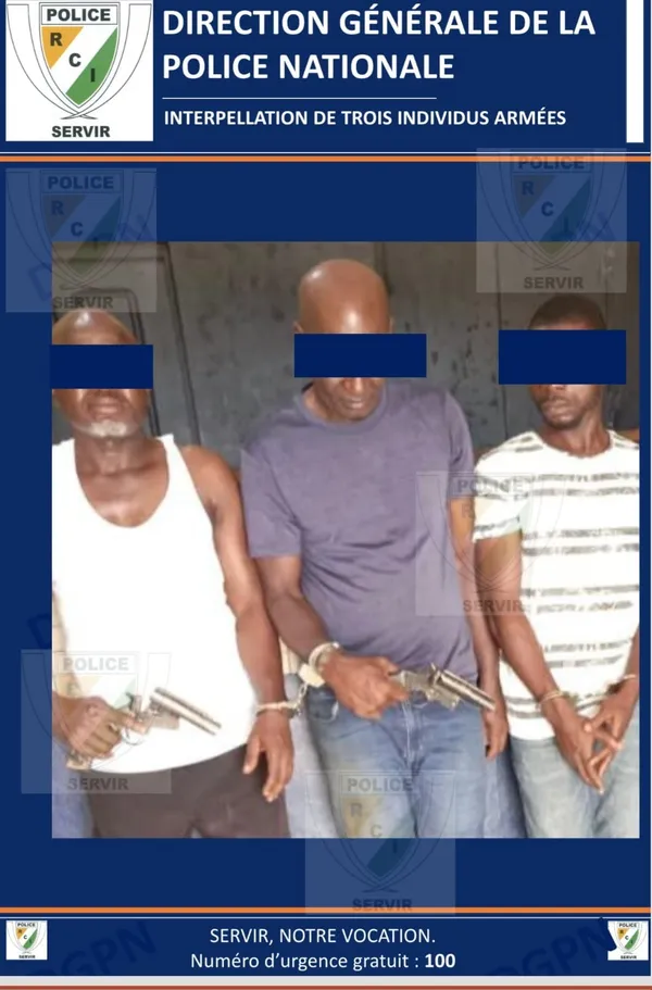 Gonzagueville: trois individus armés de calibres 12 arrêtés