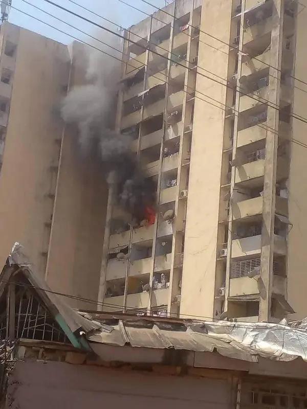 Incendie dans un appartement du 220 logements à Adjamé ce lundi