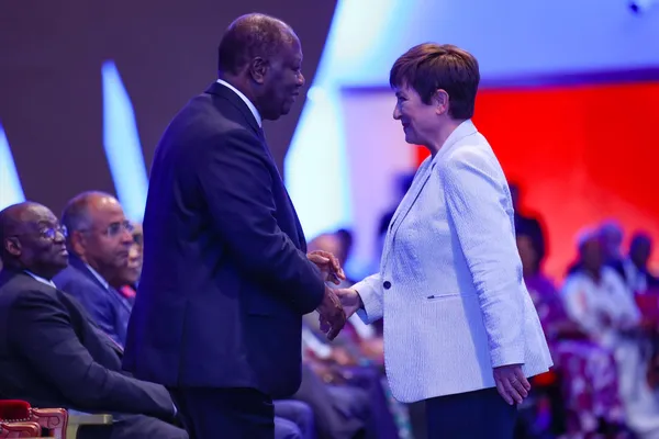 Alassane Ouattara - AG 2023 FMI et Banque Mondial à Abidjan