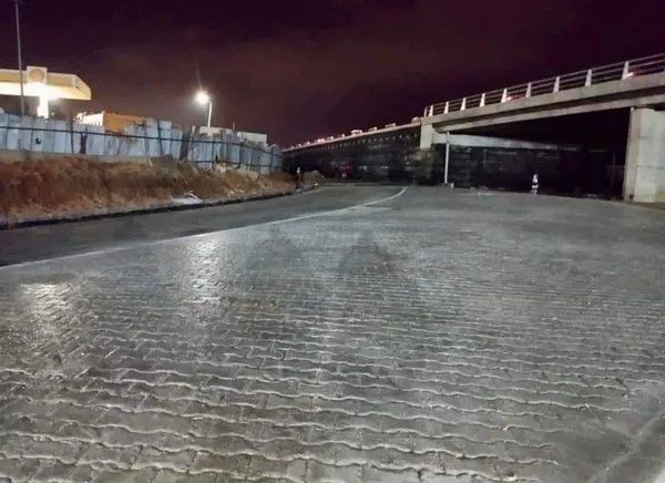 Échangeur du carrefour de N’Dotré: bientôt terminé, des images