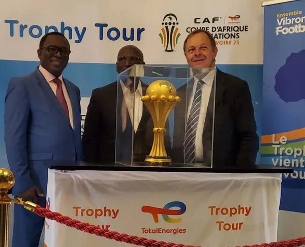 CAN 2023 Côte d’Ivoire : le trophée est arrivé à Abidjan