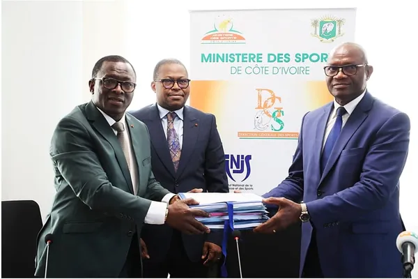 Passation de charges: « le succès de la CAN 2023, une priorité » pour le nouveau ministre ivoirien délégué des Sports