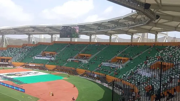 La CAF visite les installations des stades Alassane Ouattara et Félix Houphouët-Boigny