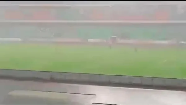 Le stade d’Ebimpé prêt pour Côte d’Ivoire – Seychelles : la pelouse a résisté à la pluie du jeudi