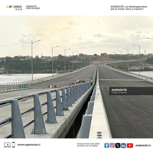 4ème pont d’Abidjan : le délai de livraison encore en danger