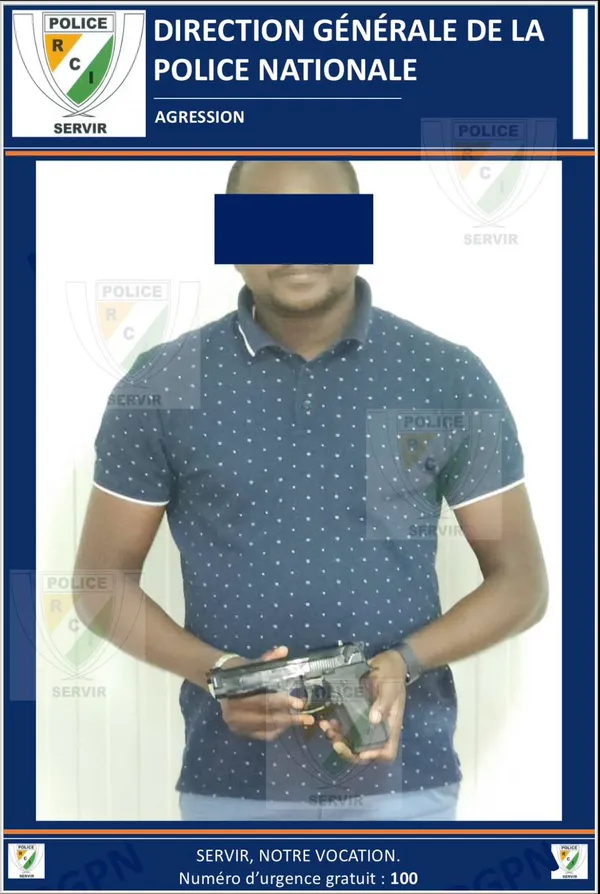 Incident à Abidjan : un homme ouvre le feu sur un véhicule Yango dans la circulation