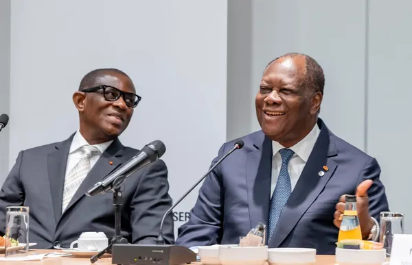 Alassane Ouattara encourage les entreprises allemandes à investir en Côte d’Ivoire