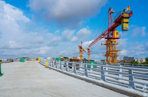 4e pont d’Abidjan : la jonction du 2e et du 1er pont de Yopougon en cours