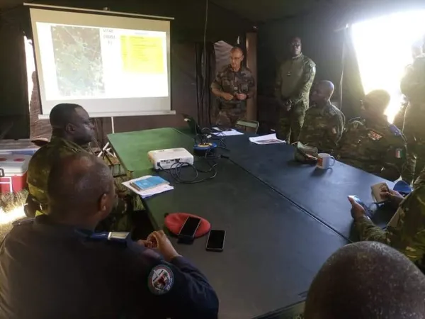 SOGODJEGUE 2023 : Des forces armées ivoiriennes et françaises s’entraînent en milieu amphibie et terrestre