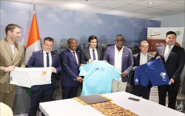 L’Olympique de Marseille s’engage pour la promotion de la Côte d’Ivoire