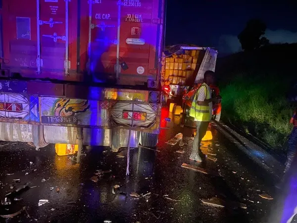 Accident de circulation sur l’autoroute du nord ce 1er décembre 2023