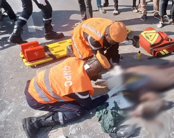 Accident de la route à Bolobi : Trois blessés