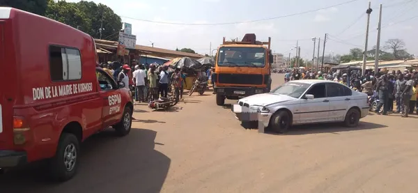 Accident mortel à Korhogo ce vendredi : un carambolage fait un mort