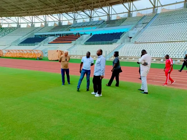 CAN 2023 : les Étalons du Burkina satisfaits des infrastructures de Bouaké