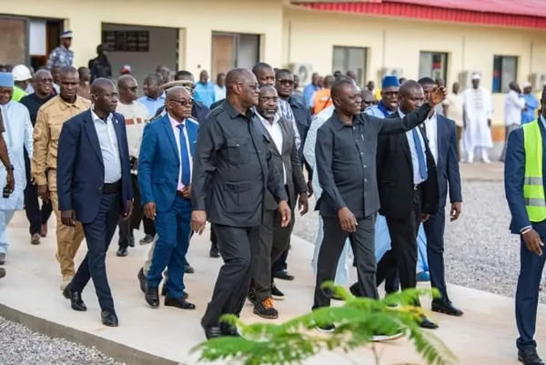 Construction du port sec de Ferkessédougou : Alassane Ouattara aux côtés des populations touchées